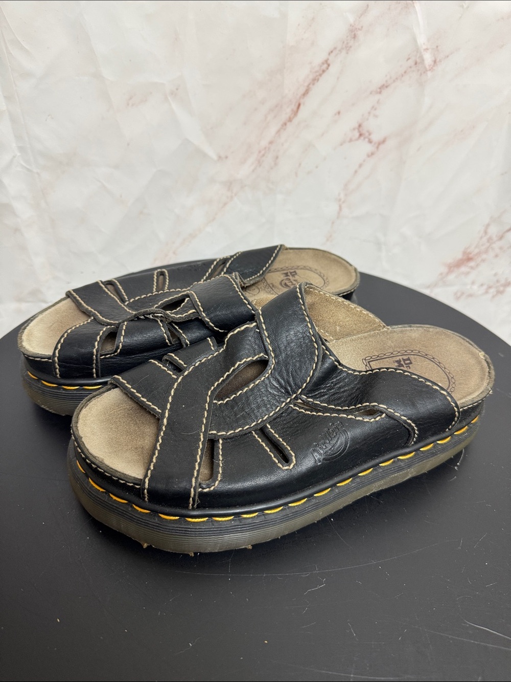 VTG 90s Dr Martens Platform Sandals